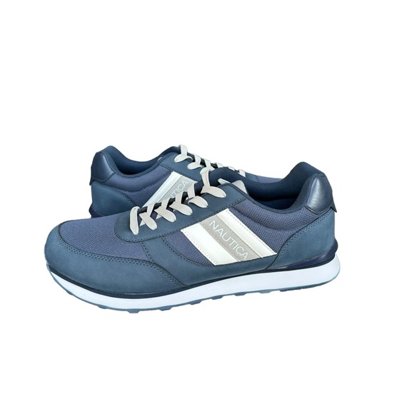 Nautica Sneakers Men's 13 Outfall  3‎ Casual Jogger Navy  Blue 360845 - Picture 1 of 13